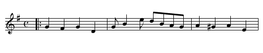 GET ON DE TRAIN - staff notation