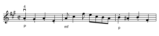 Get on the Train -- Jig - staff notation
