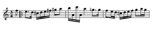 Getingen - staff notation