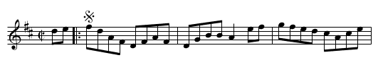 Gigue du sans-travail - staff notation