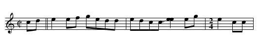 Gilda Roy - staff notation