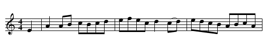 Gilderoy. FTB.028 - staff notation