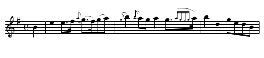 Gilderoy - staff notation