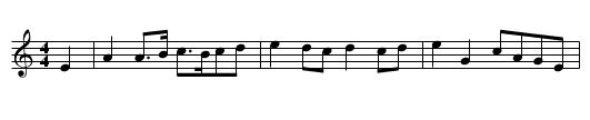 Gilderoy - staff notation