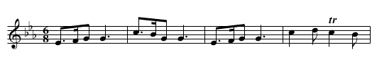 Gillan nam bo - staff notation