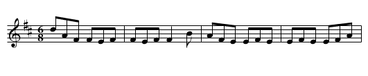 Gillan's Apples - staff notation
