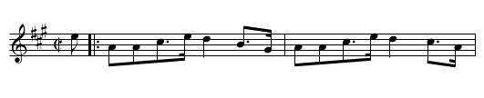 Gille Callum - staff notation