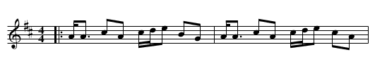 Gillie Callam da Pheithein - staff notation