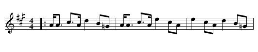 Gillie Callum - staff notation