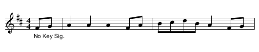 Gilsland Hornpipe. BF14.08 - staff notation