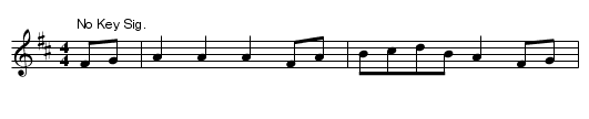 Gilsland Hornpipe - staff notation