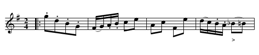 GIPSY QUADRILLES No 2.--l'Et&egrave; - staff notation