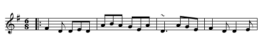 Girl from the Big House - staff notation