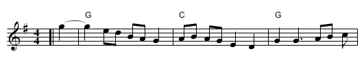 Girl I Left Behind Me (Quirky), The - staff notation