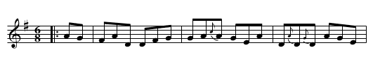 Girl Of The House, The - staff notation