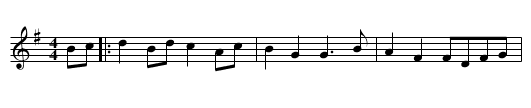 Girl with the Blue Dress On - staff notation