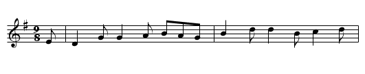 Girl with the Yellow hair - staff notation