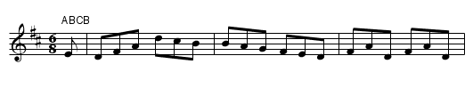 Girls of Banbridge (The) - staff notation