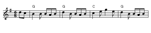 Gisburn Processional - staff notation
