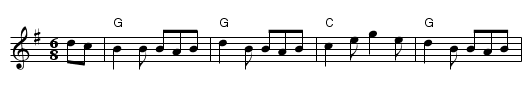 Gisburn Processional - staff notation