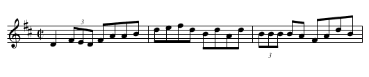 Give Us Another - staff notation
