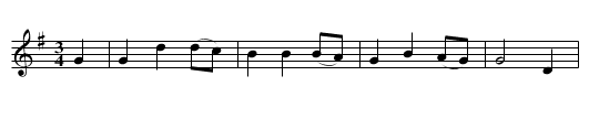 Glasiad y dydd - staff notation