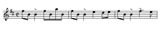 Glass of Beer, The - staff notation