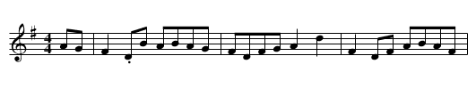 Gleann Eoghain - staff notation
