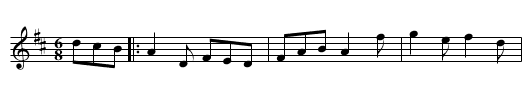 Gleanntan Slide - staff notation