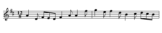 Gleanntán - staff notation