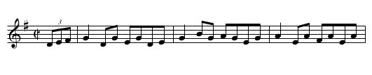 Glen Allen - staff notation