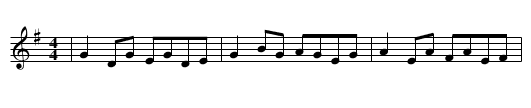 Glen Allen - staff notation