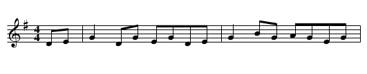 Glen Allen - staff notation