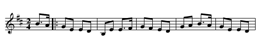 Glen Cottage Polka, The - staff notation