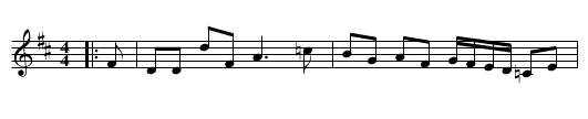 Glen Lyon - staff notation