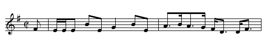 Glenburney Rant, The - staff notation