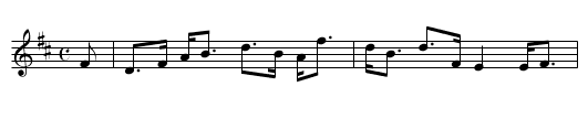 Glenelg - staff notation