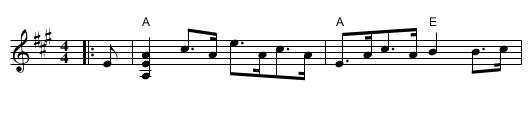 Glenfiddich Strathspey - staff notation