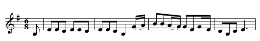 Glenlogie - staff notation