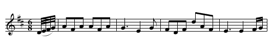 Glenlyon House - staff notation