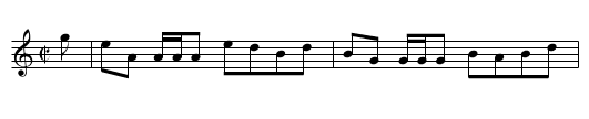 Glenlyon - staff notation
