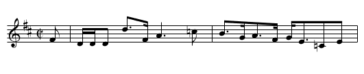 Glenlyon - staff notation