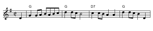 Glise &agrave; Sherbrooke - staff notation