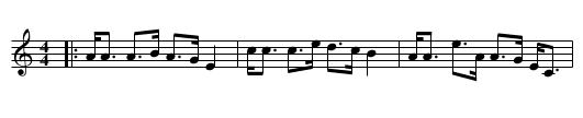 Gloomy Winter - staff notation