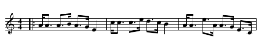 Gloomy Winter - staff notation