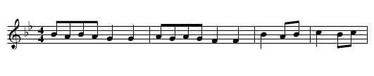 Glory of the West - staff notation