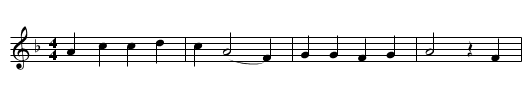 Go Tell it on the Mountain - staff notation