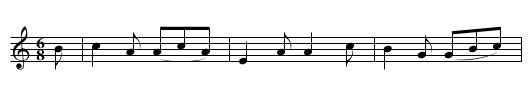 Goby O. RH.390, The - staff notation