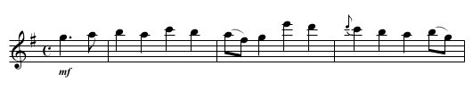 GOD PRESERVE THE EMPEROR - staff notation