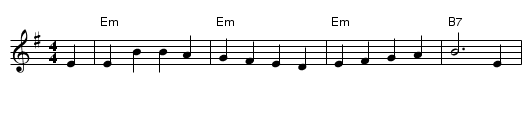 God rest you, merry gentlemen - staff notation